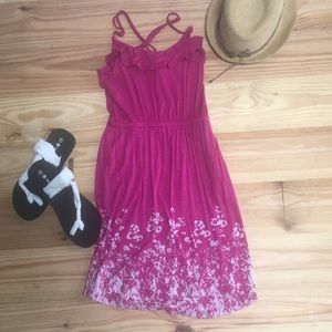 - Sun dress pink